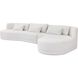 Laken Copenhagen White Sofa Chaise, RAF